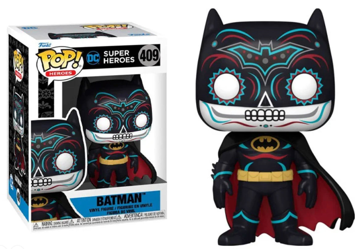 Funko Pop Vinyl Figure Dia De Los Muertos Batman #409