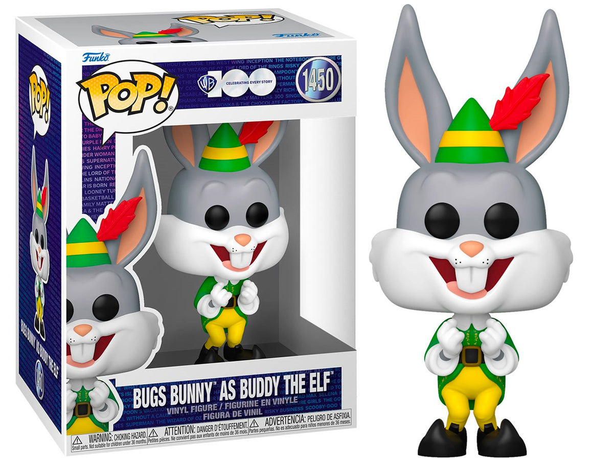 Funko Pop Figure Bugs Bunny as Buddy the Elf #1450
