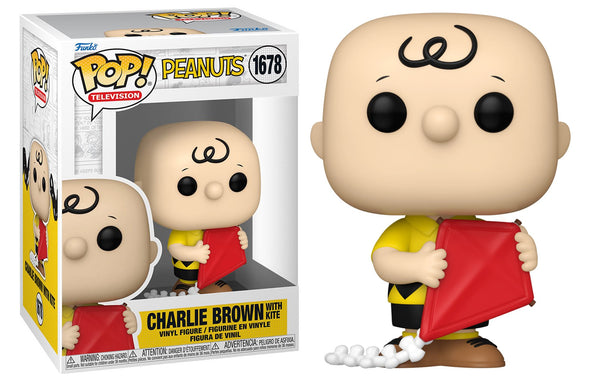 Funko Pop Vinyl Figure Charlie Brown with Kite #1678 - Peanuts