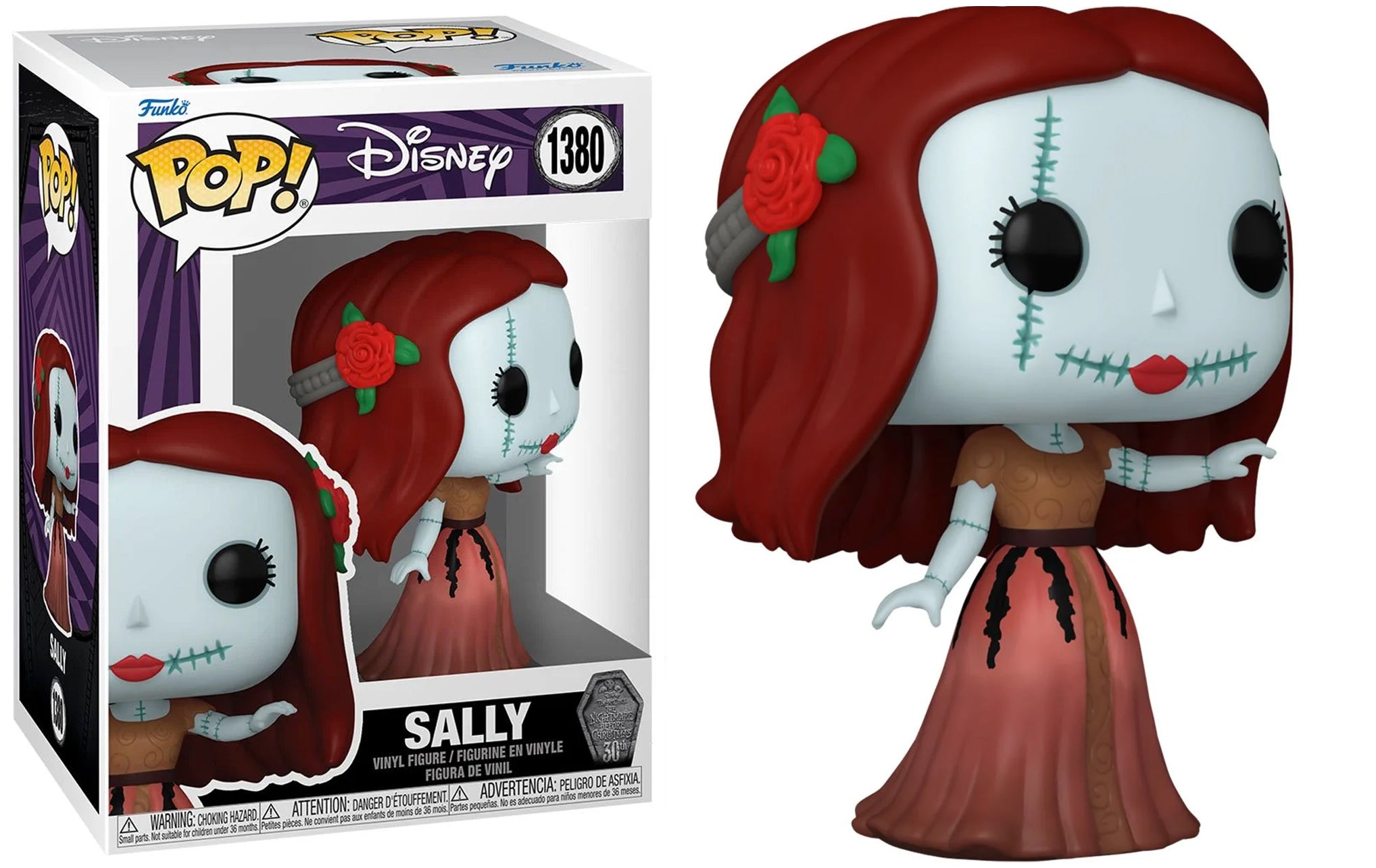 Funko Pop Vinyl Figure Formal Sally #1380 - Nightmare Before Christmas 30th Anniversary