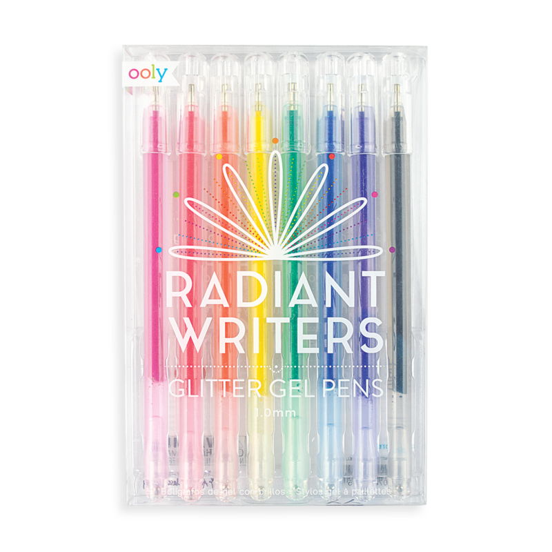 Radiant Writers Glitter Gel Pens Set
