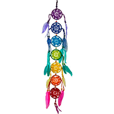 Rainbow Chakra Dream Catchers