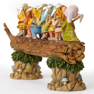 Homeward Bound from Snow White and the Seven Dwarfs by Jim Shore Disney Traditions