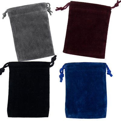 Velvet Bag 3"x 4" ~ Assorted Colors
