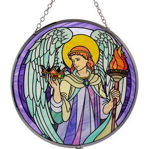 Archangel Glass Suncatcher