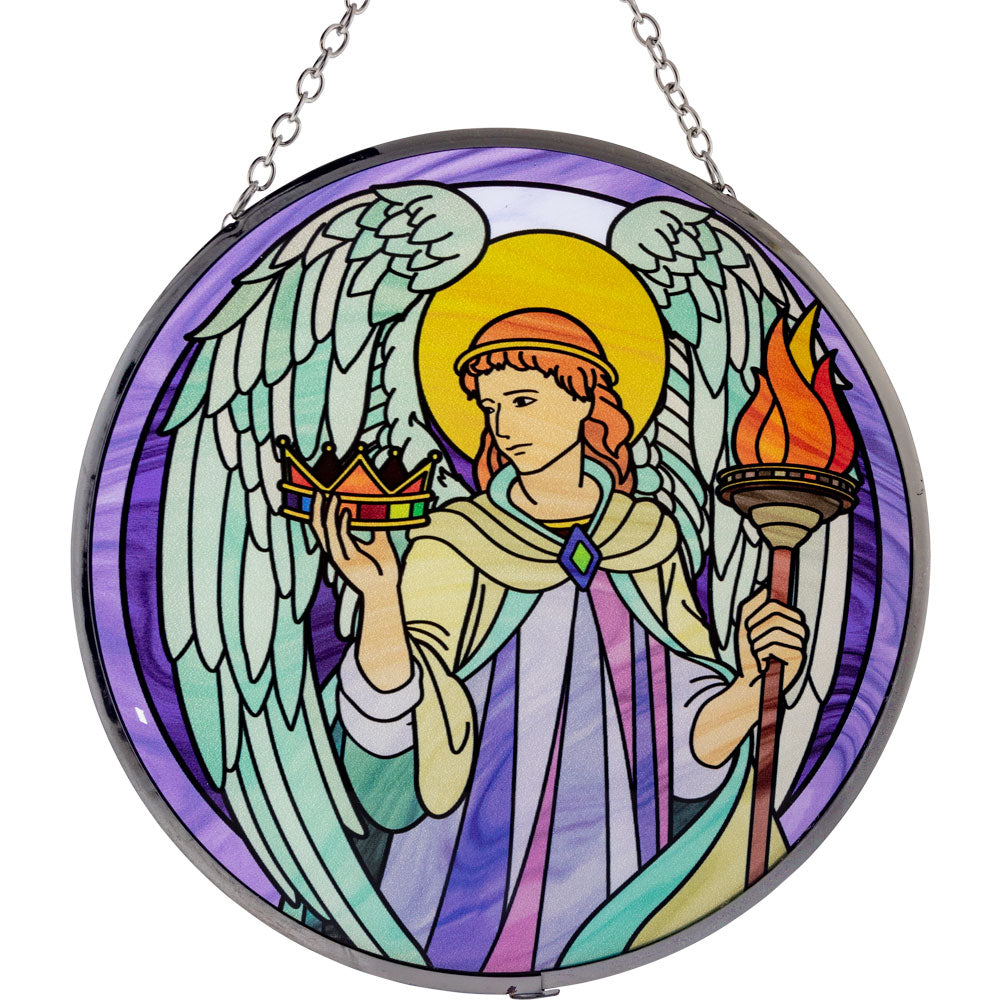 Archangel Glass Suncatcher