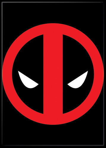 Deadpool Emblem Marvel Comic Magnet