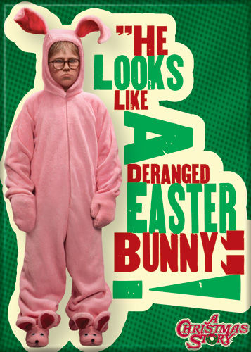 The christmas story bunny sale