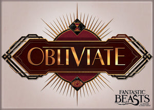 Obliviate Fantastic Beasts And Where To Find Them Magnet