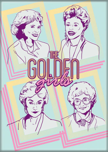 The Golden Girls TV Show Magnet