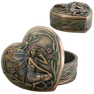 Art Nouveau Fairy Heart Box