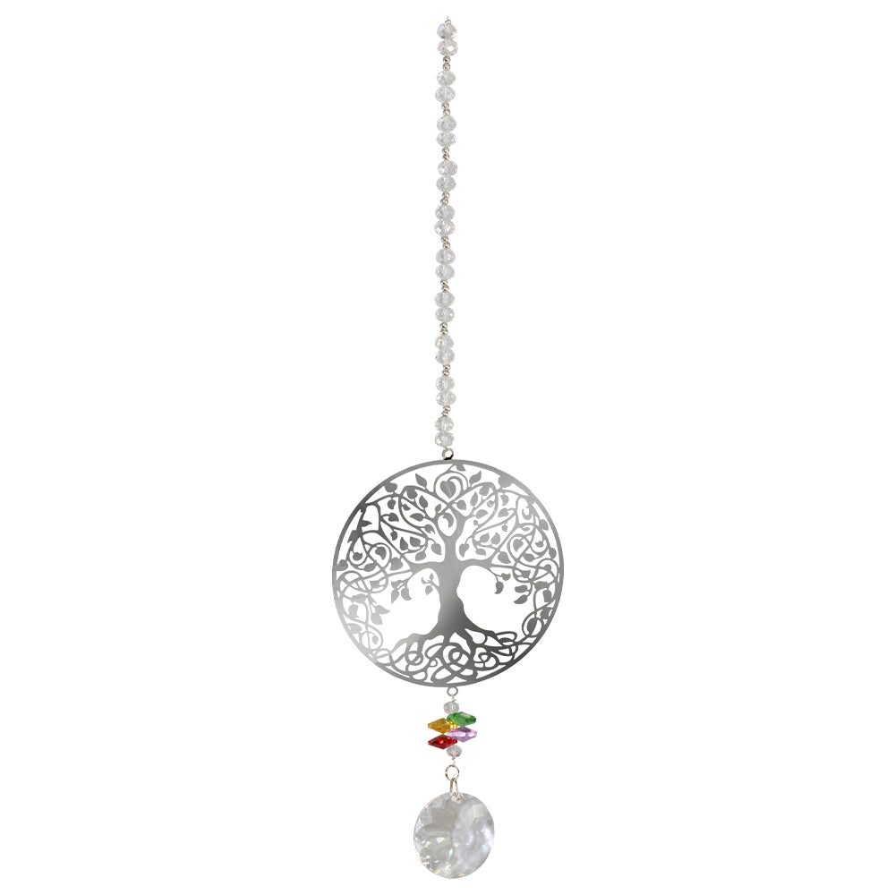 Tree of Life Crystals Prism Sun Catcher