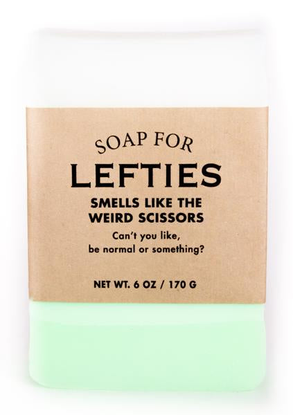 Soap for Lefties ~ Smells Like the Weird Scissors