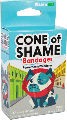 Cone of Shame Puppy Dog Bandages