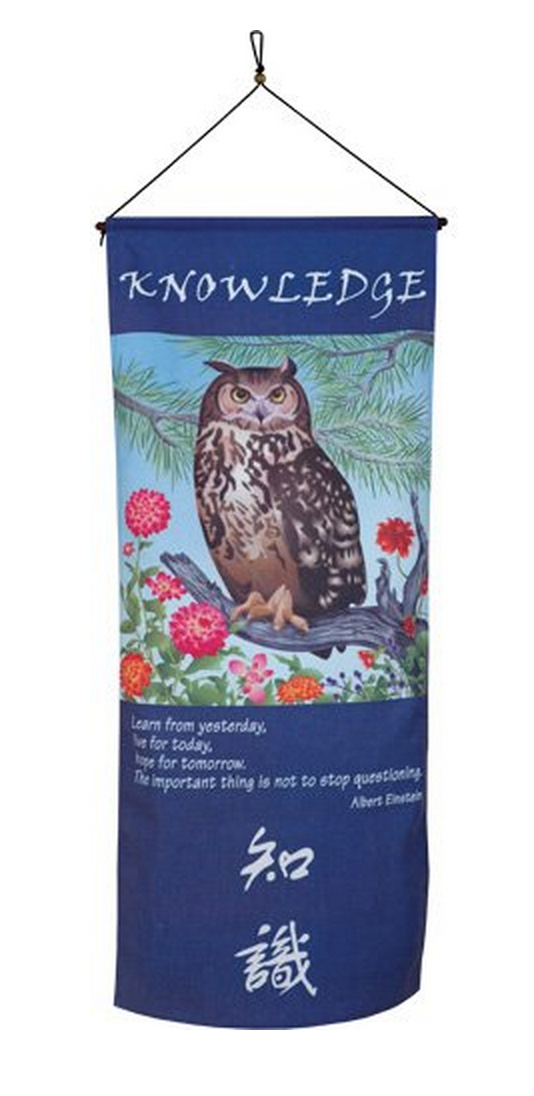 Knowledge Banner Scroll