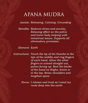 MUDRAS for Awakening the Five Elements Card Deck