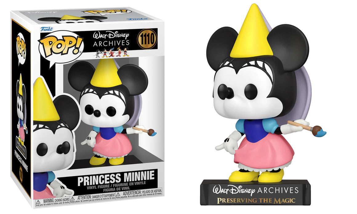 Funko Pop Vinyl Figure Princess Minnie Mouse #1110 - Disney
