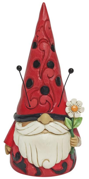 Ladybug Gnome by Jim Shore Heartwood Creek