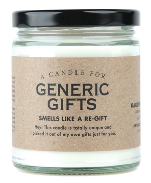 A Candle for Generic Gifts~ Smells Like A Re-Gift
