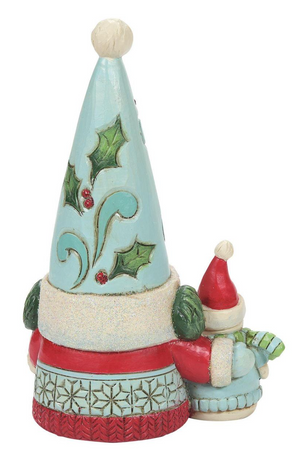 Wonderland Gnome and Snowman Statue by Jim Shore Heartwood Creek