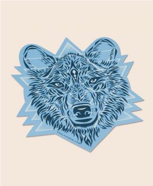 Spirit of the Wolf Sticker