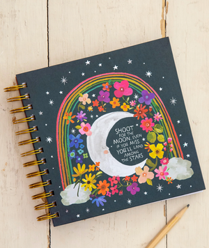 Shoot For The Moon Spiral Journal