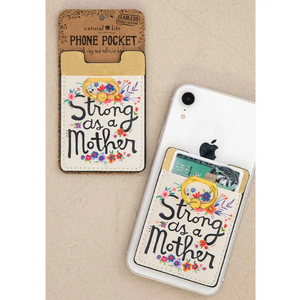 Strong As a Mother Phone Pocket Ring