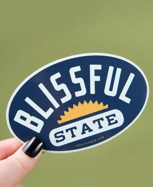 Blissful State Sticker
