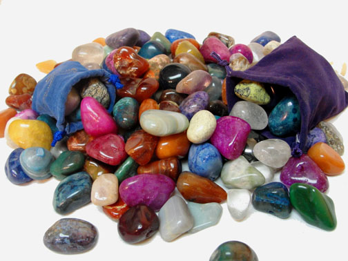 Nature's Treasures Tumbled Stones and Crystals - Main Image