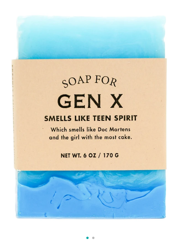 Soap for Gen X Smells Like Teen Spirit Sunnyside Gift Shop