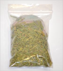 Cedar and Red Abalone Shell - bulk 3"L bag