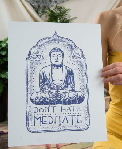  Meditation Gifts Buddha Drawing Board - Woman