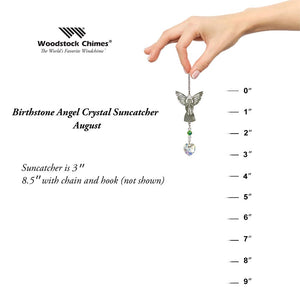 August ~ Birthstone Angel Crystal Suncatcher