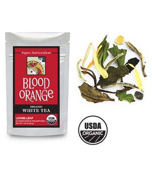 BLOOD ORANGE organic white tea