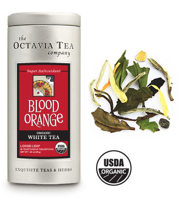 BLOOD ORANGE organic white tea