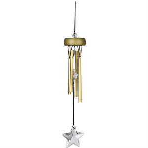 Gold Starlight Wind Chime ~ Woodstock Wind Chimes