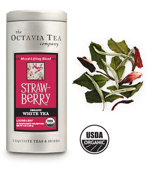 STRAWBERRY organic white tea