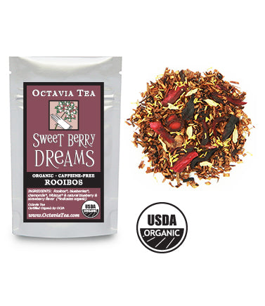 SWEET BERRY DREAMS organic herbal tea/rooibos