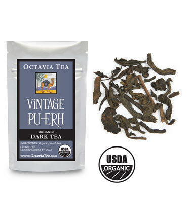 VINTAGE PU-ERH organic dark tea/pu-erh