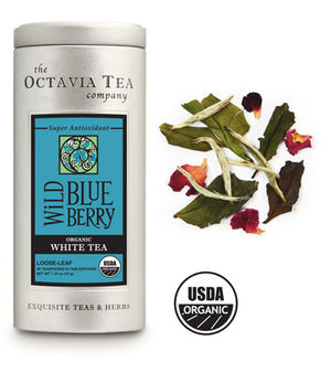 WILD BLUEBERRY organic white tea