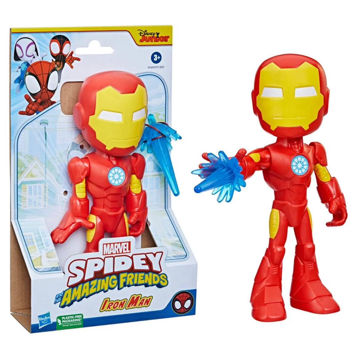 Spidey and His Amazing Friends Supersized Iron Man 9-inch Action Figure