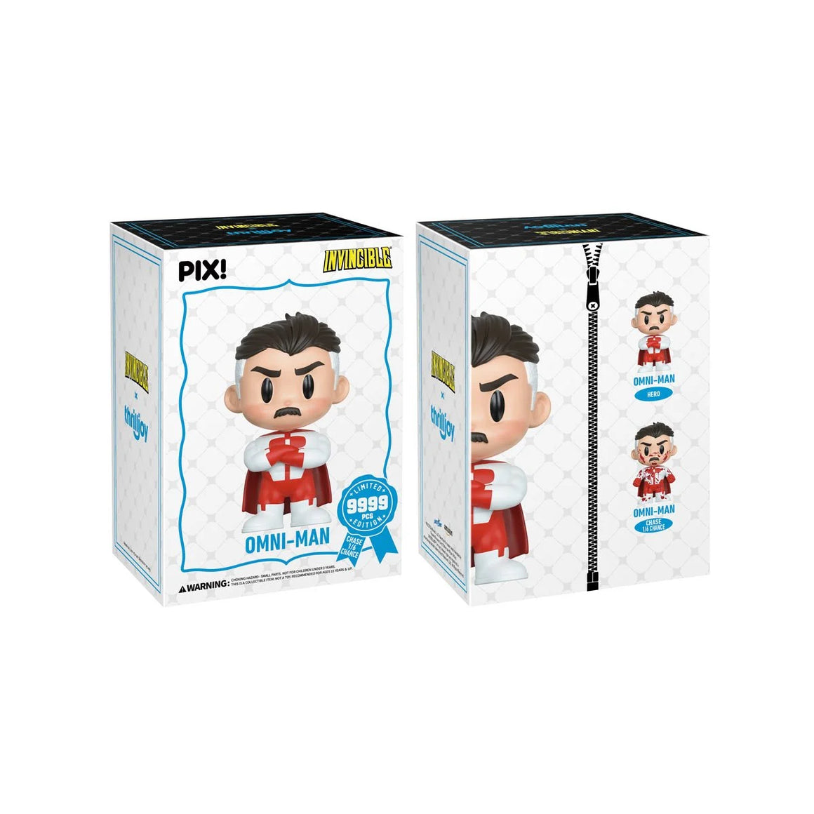 Invincible Omni-Man Arms Crossed Pix! Vinyl Figure