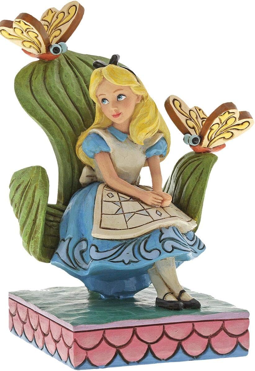 Disney Traditions by Jim Shore Alice from Alice in Wonderland Figurine Curiouser and Curiouser
