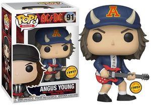 Funko Pop Vinyl Figure Chase Edition Angus Young #91 - AC/DC