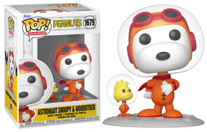 Funko Pop Vinyl Figure Astronaut Snoopy & Woodstock #1679 - Peanuts