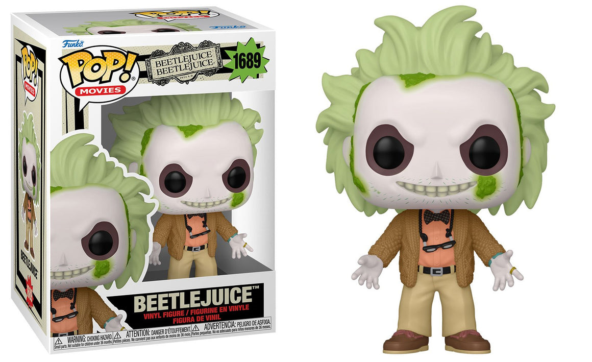 Funko Pop Vinyl Figure Beetlejuice #1689 - Beetlejuice Beetlejuice