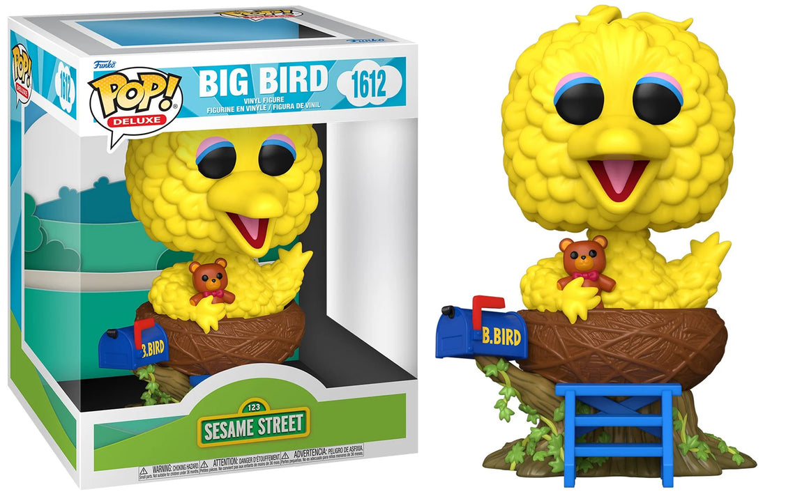 Funko Pop Vinyl Figure Deluxe Big Bird #1612 - Sesame Street