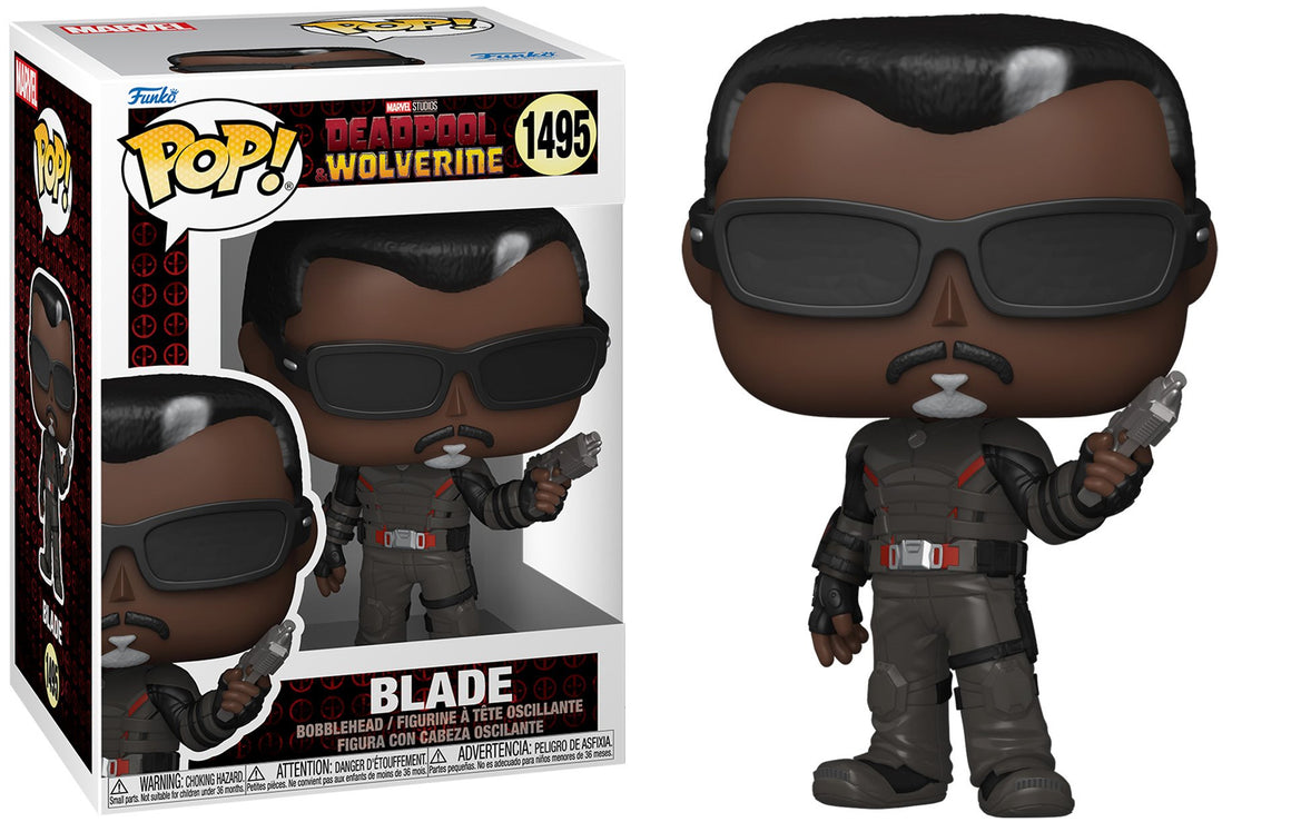 Funko Pop Vinyl Figure Blade #1495 - Deadpool & Wolverine