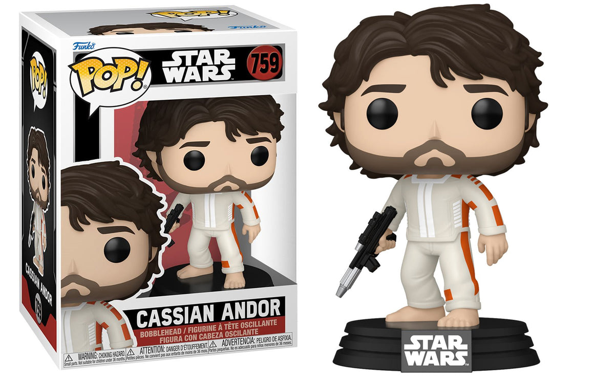 Funko Pop Vinyl Figure Cassian Andor #759 - Star Wars Andor