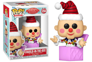 Funko Pop Vinyl Figure Charlie-In-The-Box #1264 - Rudolph The Red-Nosed Reindeer